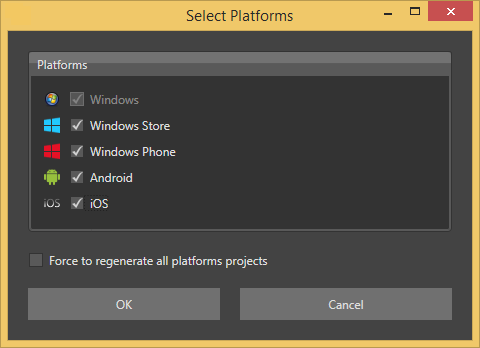 Update Platforms